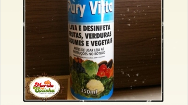 POST marido na cozinha desinfetante para hortalicas verduras frutas